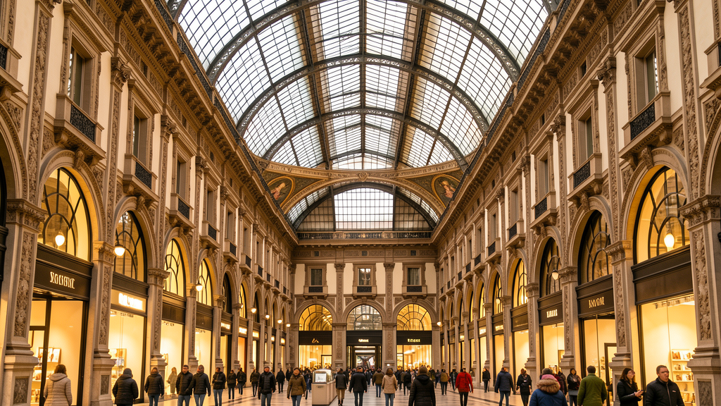 Galleria Vittorio Emanuele II near Duomo