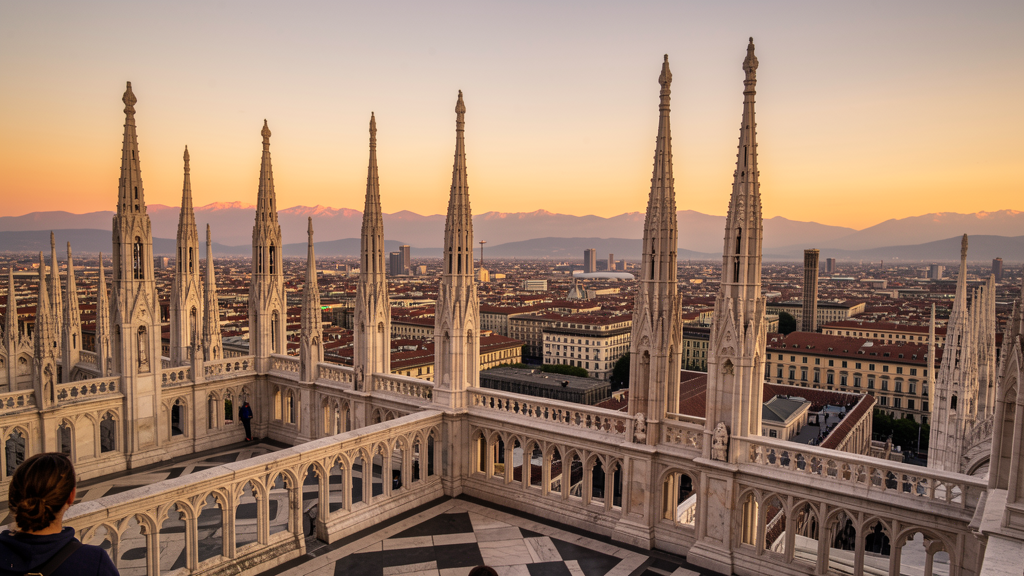Duomo terraces view