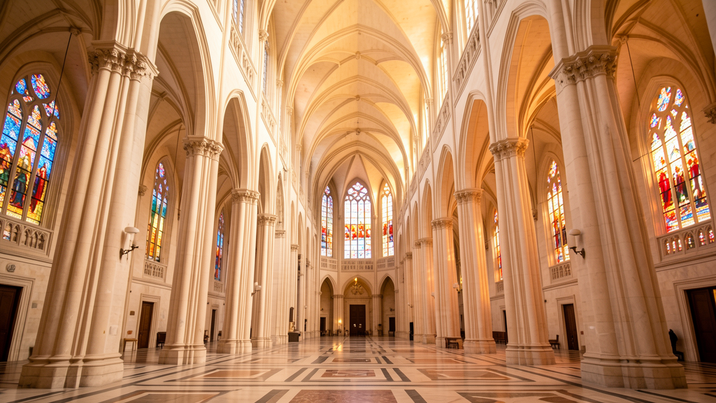 Duomo di Milano interior nave
